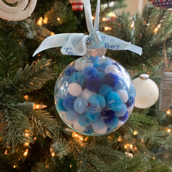 its a boy ornament
